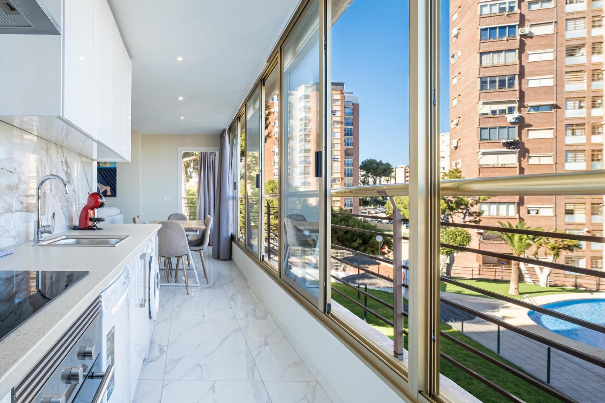 Benipark Apartments Poniente Beach เบนิดอร์ม ภายนอก รูปภาพ