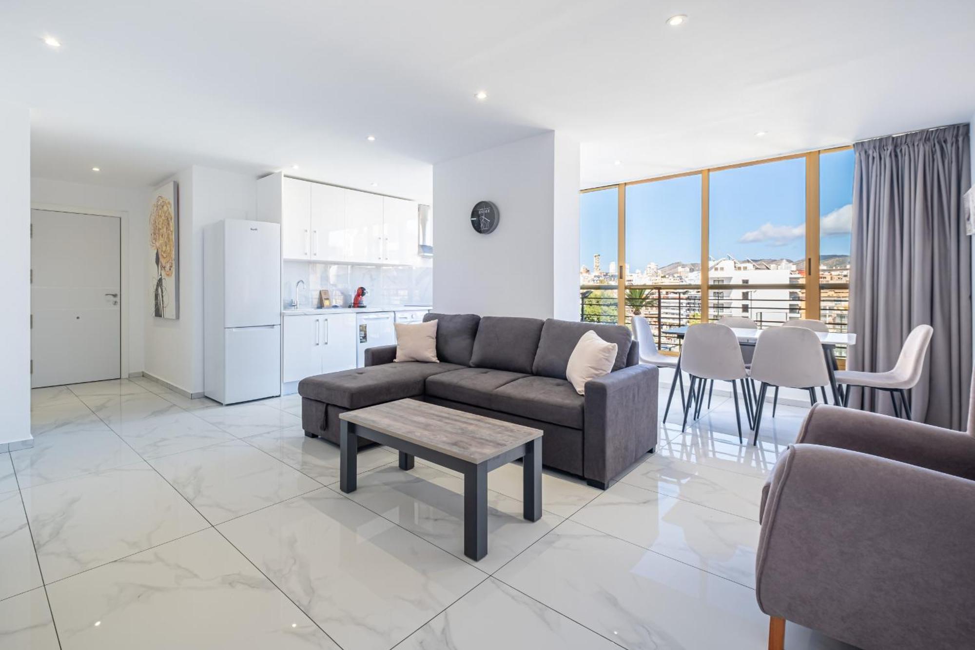 Benipark Apartments Poniente Beach เบนิดอร์ม ภายนอก รูปภาพ
